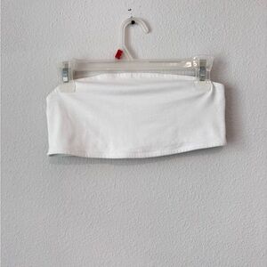 White Bando/ tube top